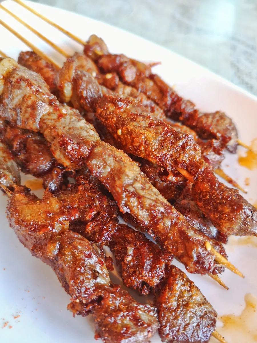 bbq lamb skewers 8 pieces 炸羊肉串